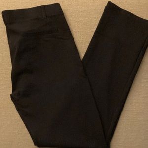 Betabrand Straight Leg Large Petite Yoga Ponte Work Pants